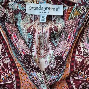 Grand & Greene Paisley Blouse